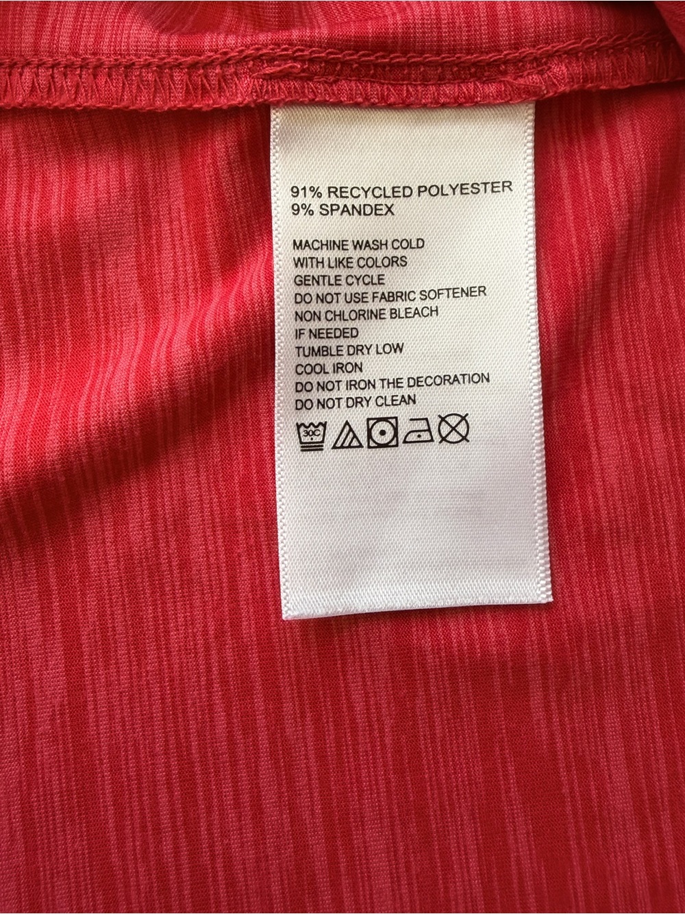 Tommy Bahama Islandzone Red Collared Performance Golf Polo Shirt, Large - Picture 4 of 7